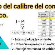 calculo de seccion de cable segun consumo