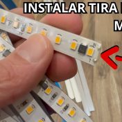 instalacion de tiras led decorativas