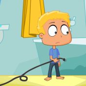 riesgo electrico por cable pelado